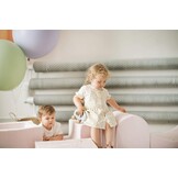 Foam speelset - 7-delig - met ballenbak en 100 ballen - roze