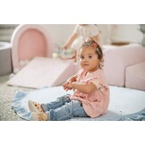 Foam speelset - 7-delig - met ballenbak en 100 ballen - roze