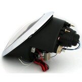 Koplampen dual halo rims geschikt voor BMW MINI (COOPER) 05 01-10 06 ANGEL EYES ZWART