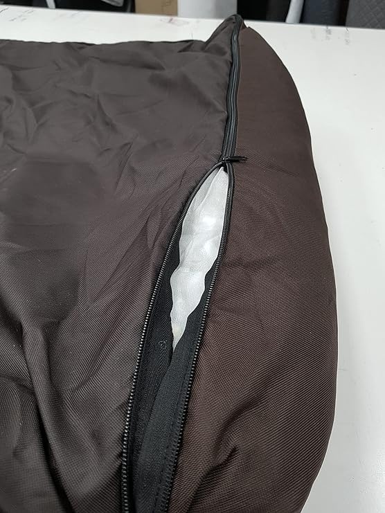 XXL Hondenbed van bruin kunstleer - hondenkussen hondensofa kattenbed hondenkorf - waterdicht