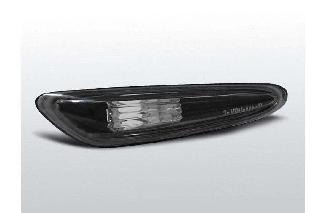 Zijkant knipperlichten geschikt voor BMW E60 / E61 / E46 / X3 ZWART