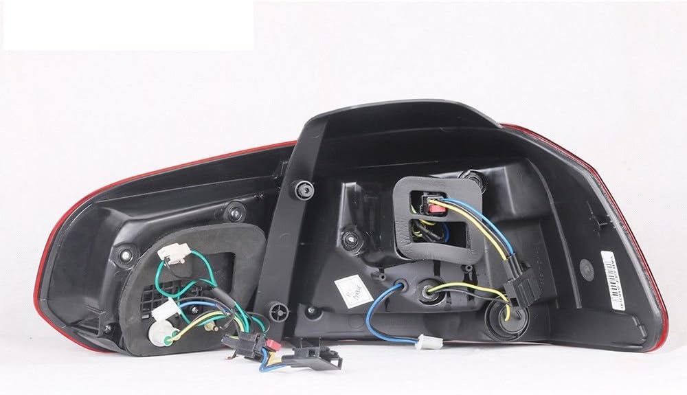 Achterlichten VW GOLF 6 10 08-12 ROOD HELDER LED