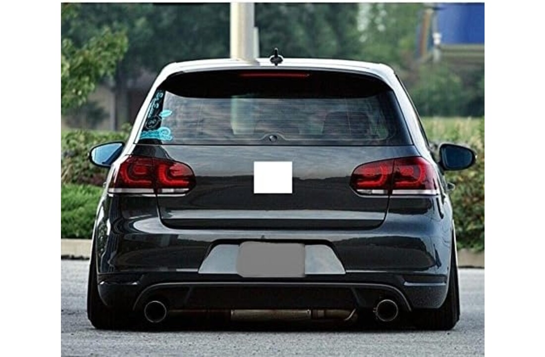 Achterlichten geschikt voor VW GOLF 6 10 08-12 ROOD HELDER LED