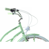 Meisjesfiets - cruiser - 26" - 7 versnellingen - mint wit