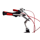 Meisjesfiets - cruiser - 26" - 7 versnellingen - zwart rood