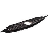 Grill MERCEDES W205 14- C450 AMG STIJL CHROOM GLANZEND ZWART