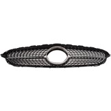 Grill MERCEDES W205 14- C450 AMG STIJL CHROOM GLANZEND ZWART