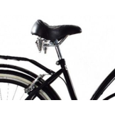 Meisjesfiets - beach cruiser - 26" - 7 versnellingen - zwart