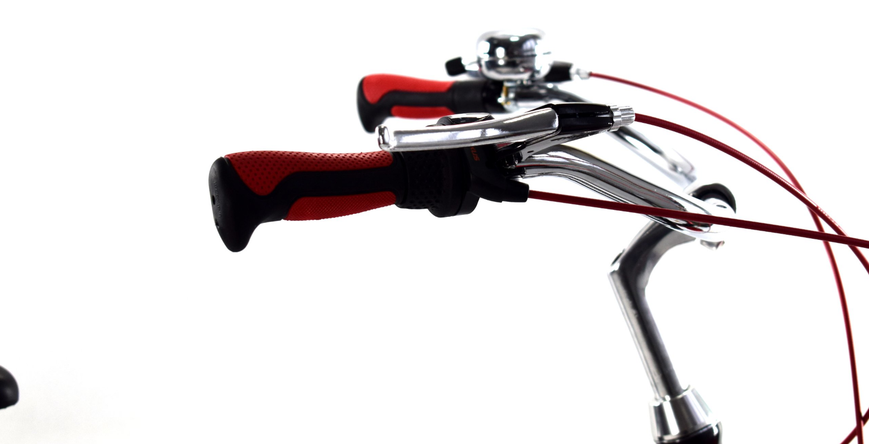 Herenfiets - beach cruiser - 28" - 3 versnellingen - zwart rood