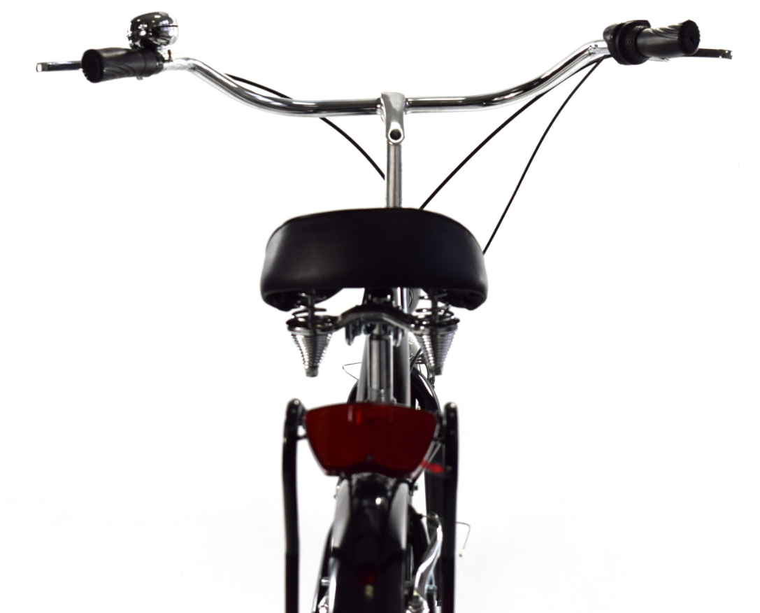 Herenfiets - beach cruiser - 28" - 3 versnellingen - zwart