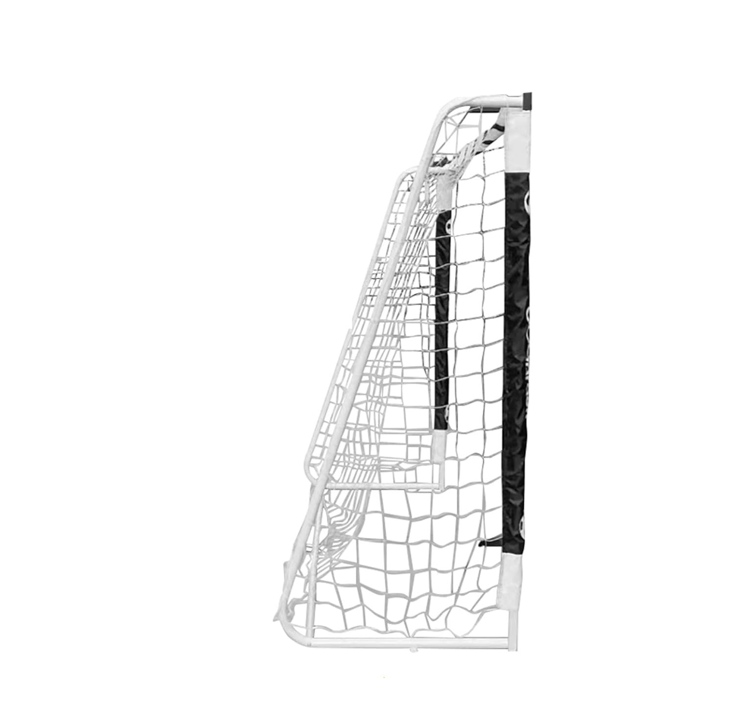 Voetbalgoal 300x200 cm wit - voetbaldoel