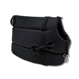 Hondendraagtas - kleine honden - honden transporttas - zwart - 36x19x23 cm - stijlvol - schoudertas