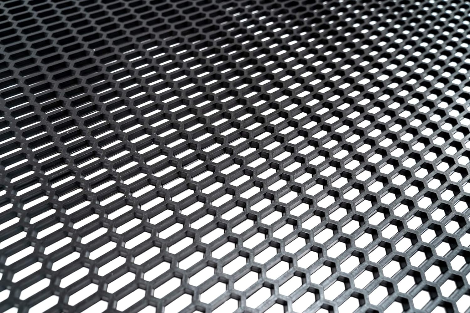 Sportgrill rooster honingraat 120x40 cm zwart - Universeel