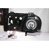 Koplampen dual halo rims CHRYSLER 300C 05-10 ANGEL EYES ZWART