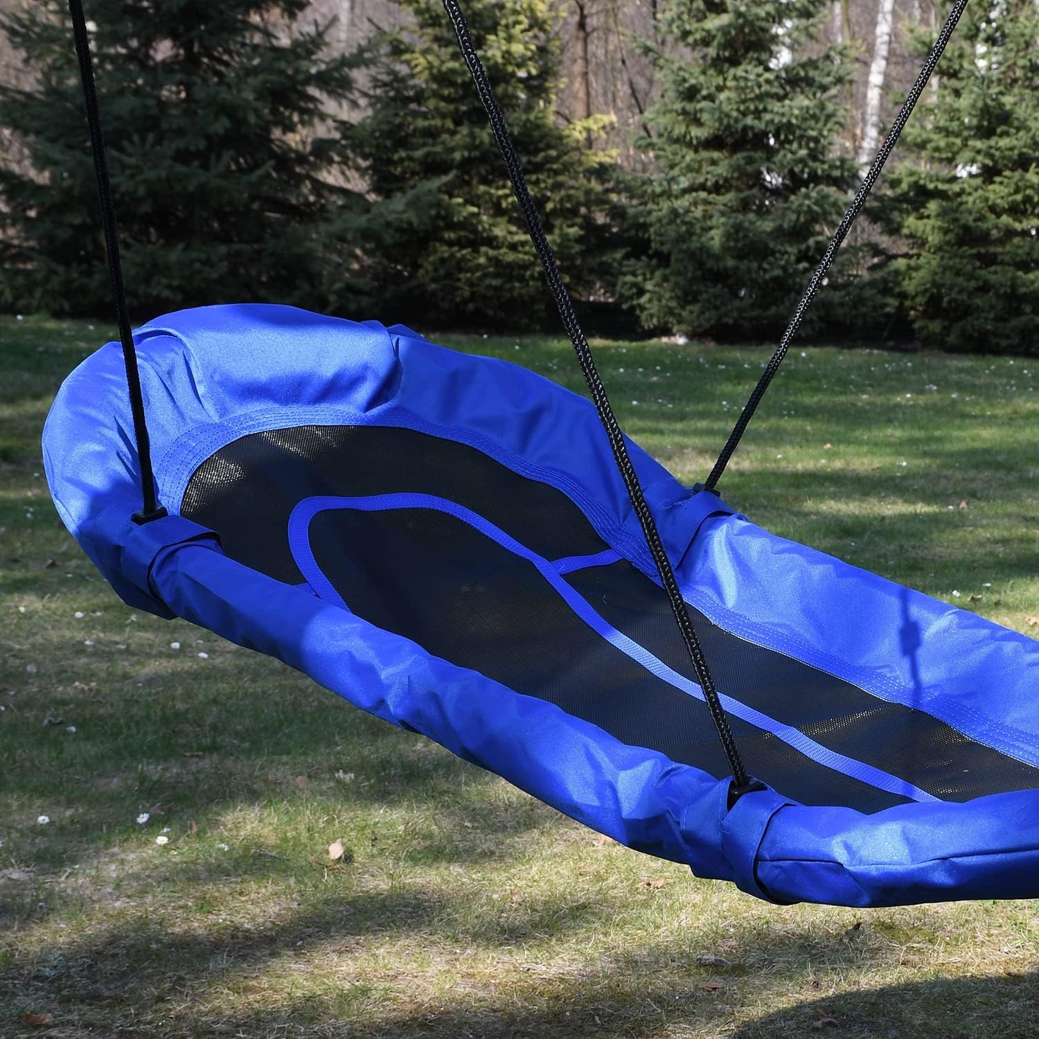 Nestschommel XXL - 167 x 70 cm – blauw