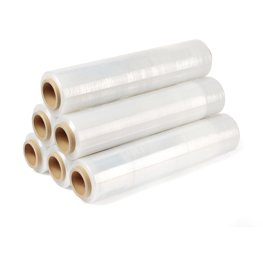 Handrollen rekwikkelfolie - transparant - 20 micron x 500mm x 300m