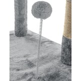 Krabpaal kattenboom XXL 170 x 49 x 49 cm grijs