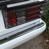 Achterlichten geschikt voor MERCEDES S-Klasse W126 82-93 ROOD SMOKE