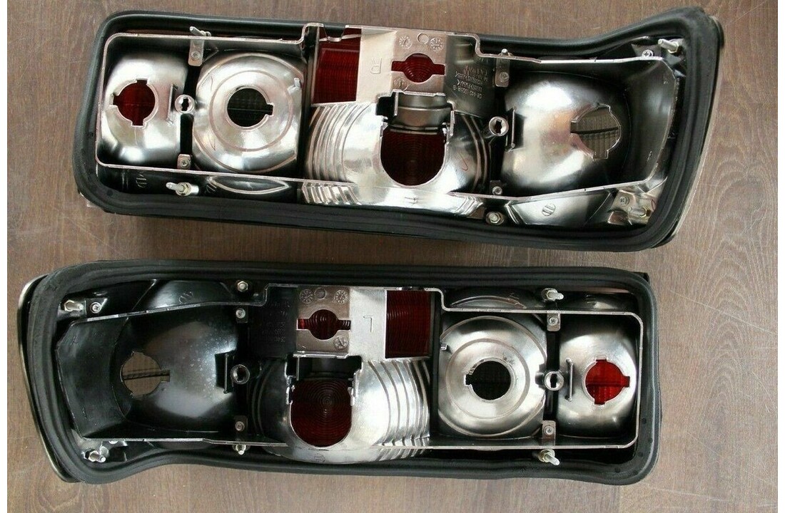 Achterlichten geschikt voor Mercedes S-Klasse W126 82-93 - rood smoke