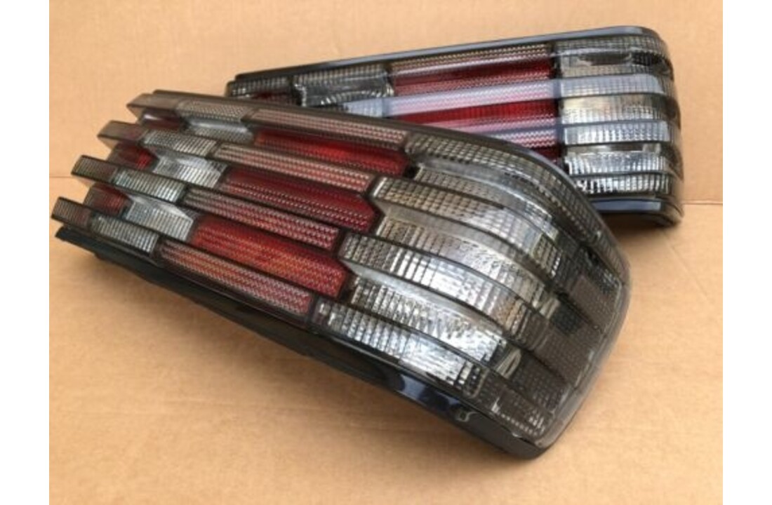 Achterlichten geschikt voor Mercedes S-Klasse W126 82-93 - rood smoke