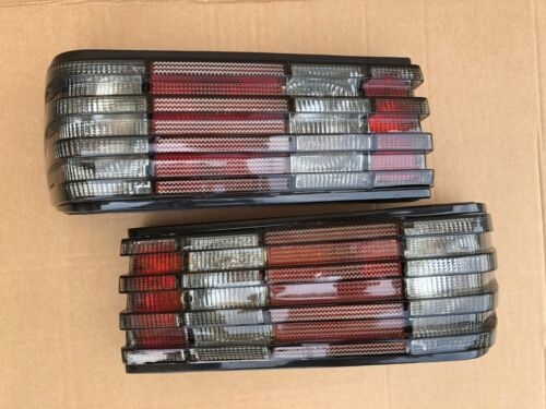 Achterlichten geschikt voor Mercedes S-Klasse W126 82-93 - rood smoke