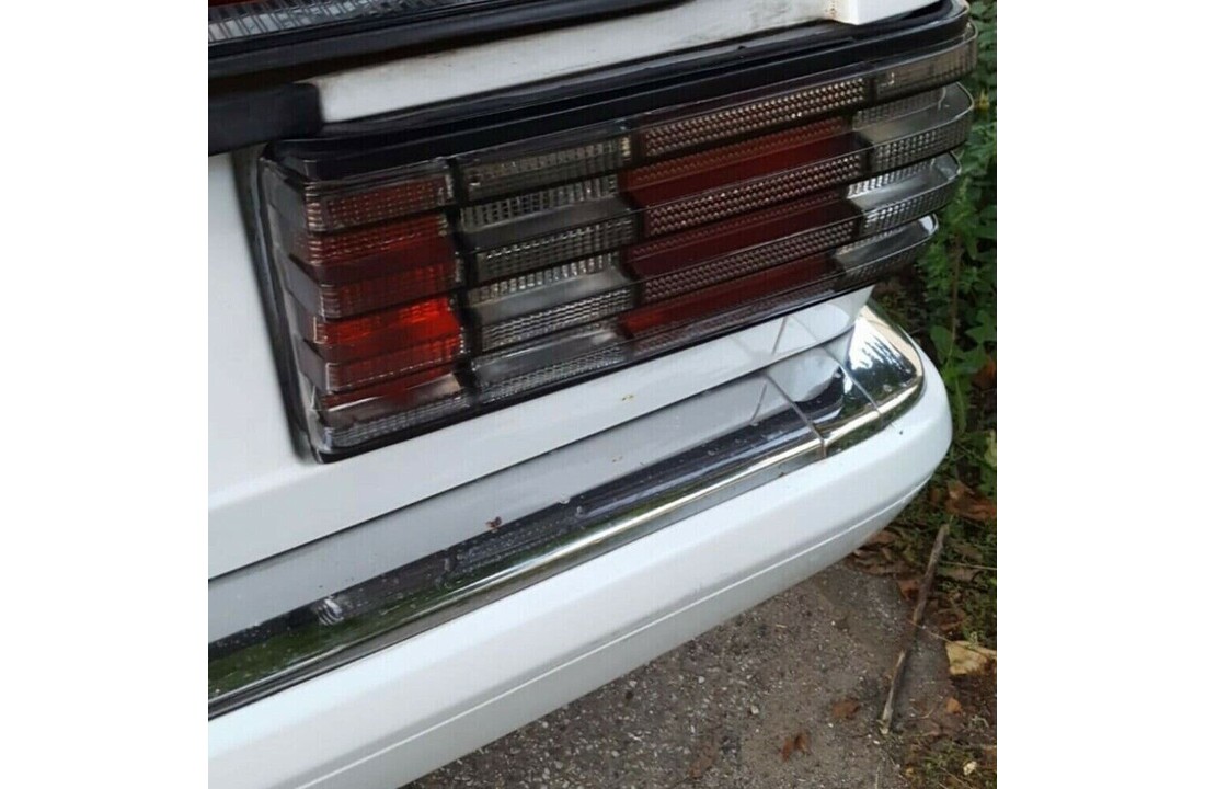 Achterlichten geschikt voor Mercedes S-Klasse W126 82-93 - rood smoke