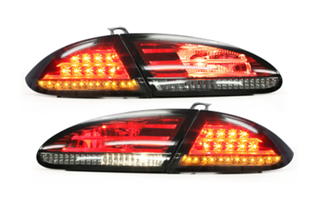 Achterlichten geschikt voor SEAT LEON 06 05-09 ROOD SMOKE LED