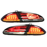 Achterlichten geschikt voor SEAT LEON 06 05-09 ROOD SMOKE LED