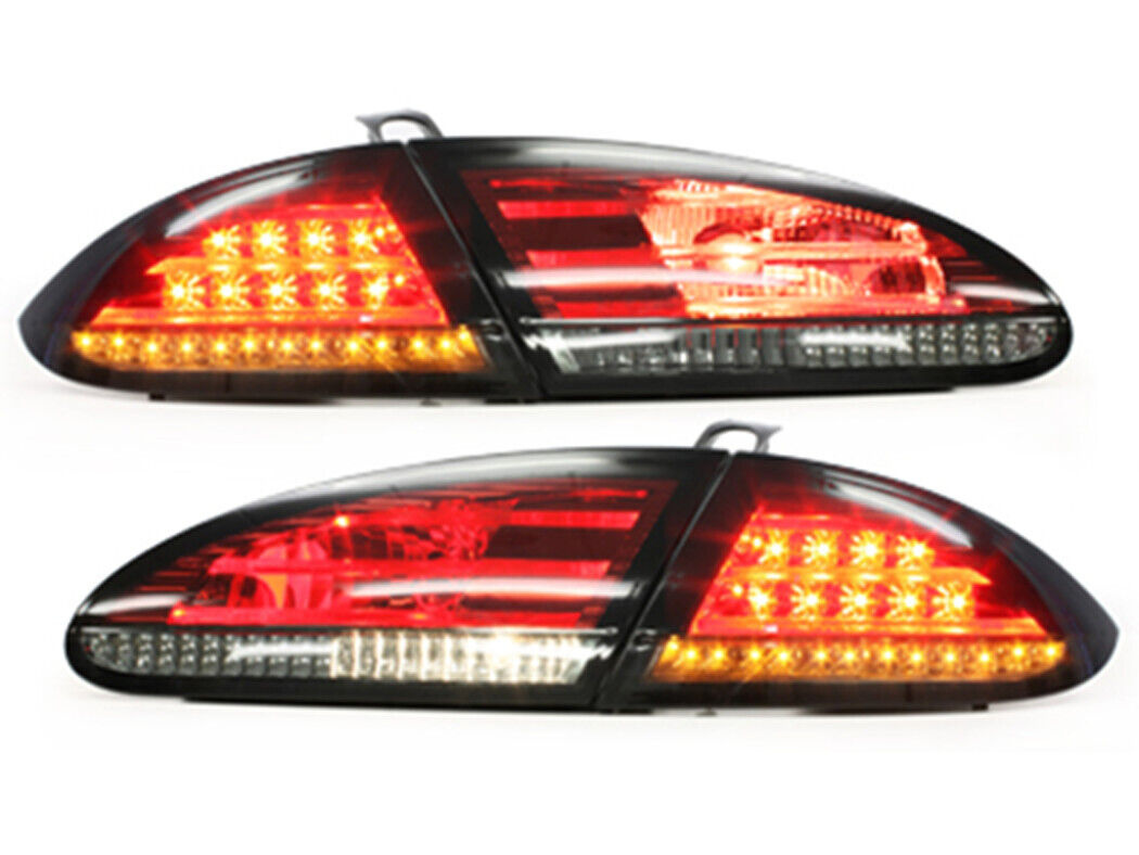 Achterlichten geschikt voor SEAT LEON 06 05-09 ROOD SMOKE LED