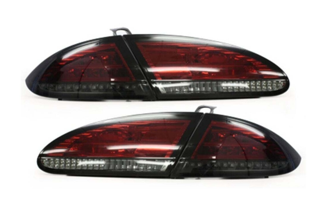 Achterlichten geschikt voor SEAT LEON 06 05-09 ROOD SMOKE LED