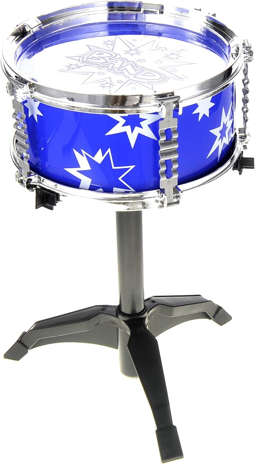 Peuter drumset - 6 Drums - blauw - kinderdrumstel