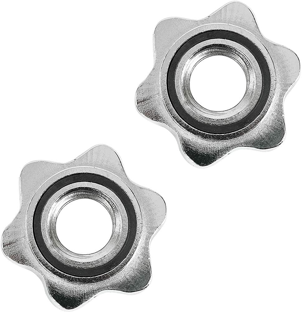 Halterstang voor gewichten - recht - 165 cm breed - met schroefklemmen - 25 mm diameter