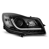 Koplampen geschikt voor OPEL INSIGNIA 08-12 ZWART TUBE LIGHTS