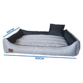 XXL Hondenbed van kunstleer - hondenkussen hondensofa kattenbed hondenkorf - waterdicht