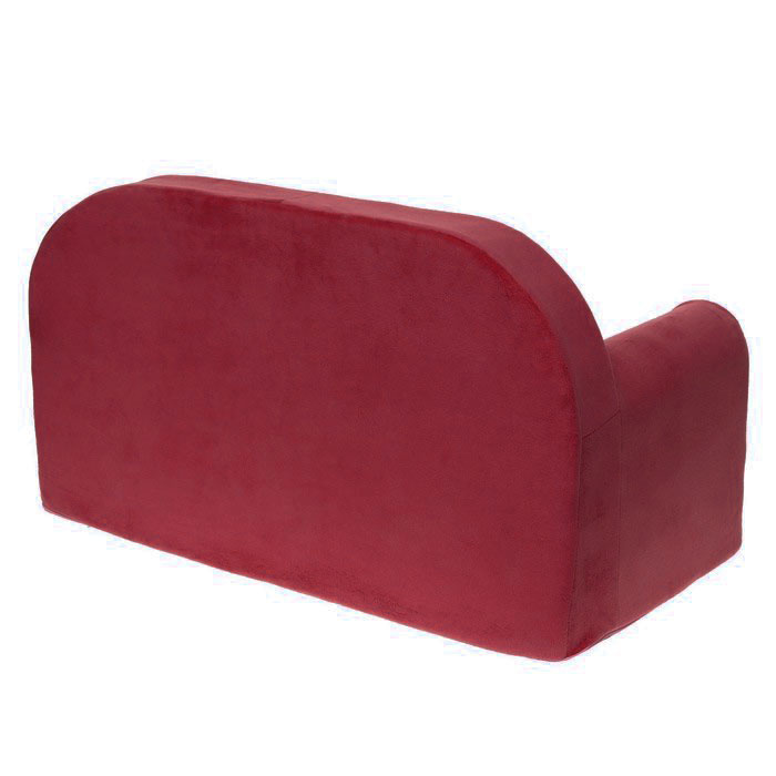 Kinder slaapbank set - logeermatras - sofa - 170 x 100 x 8 - slaapbank - rood - Madagaskar