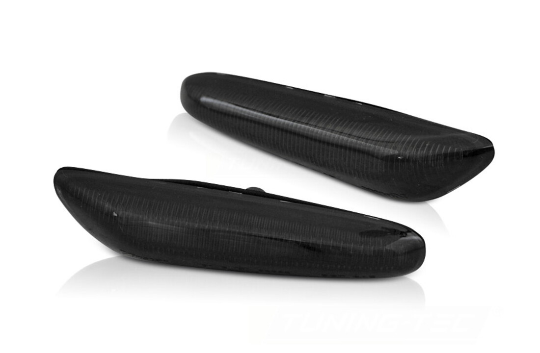 Zijkant knipperlichten geschikt voor BMW E46 / E60 / E87 / E84 / E90 - LED - smoke