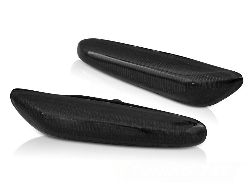 Zijkant knipperlichten geschikt voor BMW E46 / E60 / E87 / E84 / E90 - LED - smoke