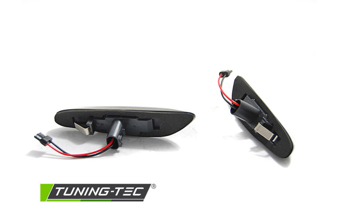 Zijkant knipperlichten geschikt voor BMW E46 / E60 / E87 / E84 / E90 - LED - smoke