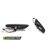 Zijkant knipperlichten geschikt voor BMW E46 / E60 / E87 / E84 / E90 - LED - smoke