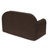 Luxe kinderstoel - kinderfauteuil - sofa - 60 x 45 - bruin - graafmachine