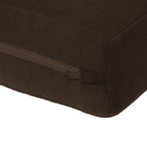 Luxe kinderstoel - kinderfauteuil - sofa - 60 x 45 - bruin - graafmachine
