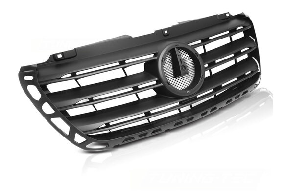 Grille Mercedes Sprinter W907 18- sport - mat zwart