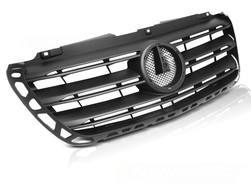 Grille Mercedes Sprinter W907 18- sport - mat zwart