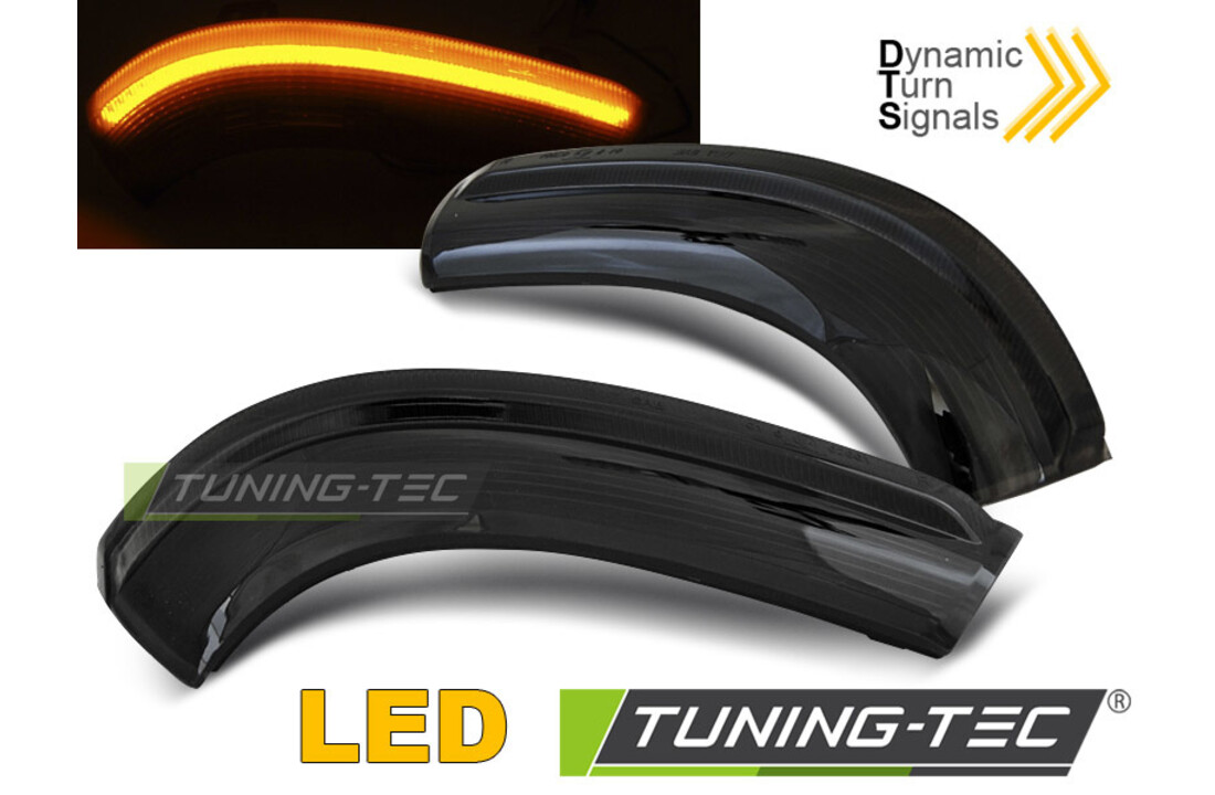 Knipperlichten spiegel geschikt voor VW GOLF 5 / GOLF PLUS / JETTA / PASSAT, SHARAN SMOKE LED