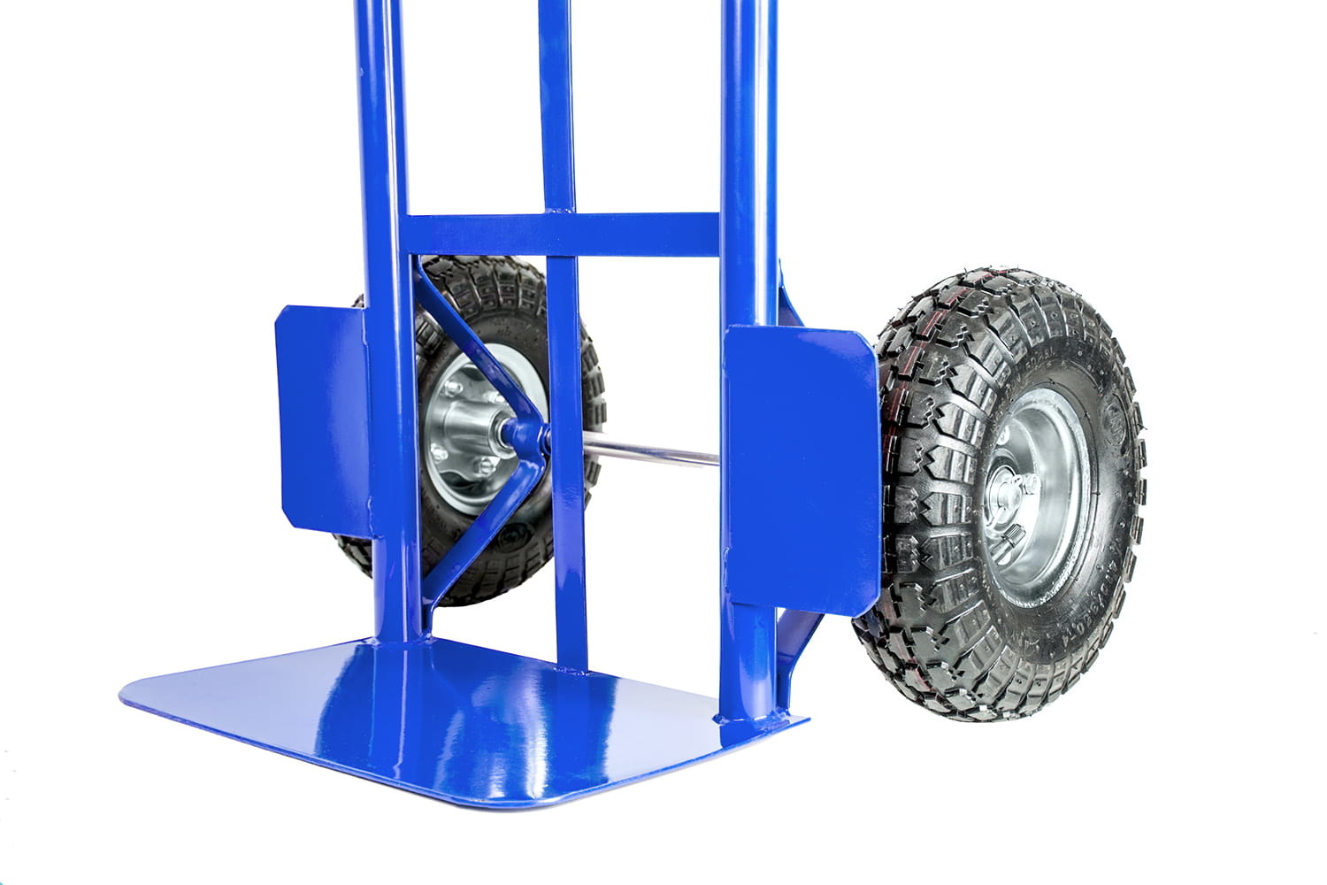 Steekwagen - transportwagen - opvouwbaar - tot 250 kg - blauw