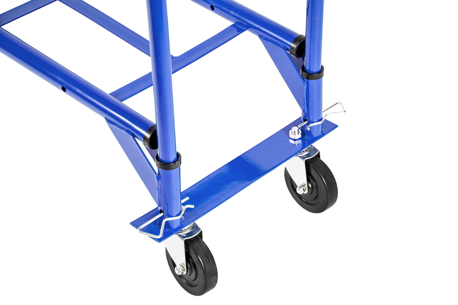 Steekwagen - transportwagen - opvouwbaar - tot 250 kg - blauw