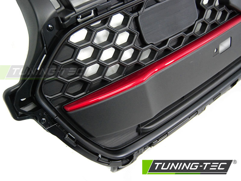 Grill Suzuki Swift VI - vanaf 2017 - zwart rood - sport style