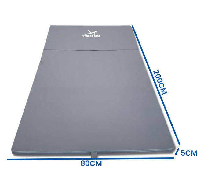 Fitness matras opvouwbaar 80x200x5 waterdicht
