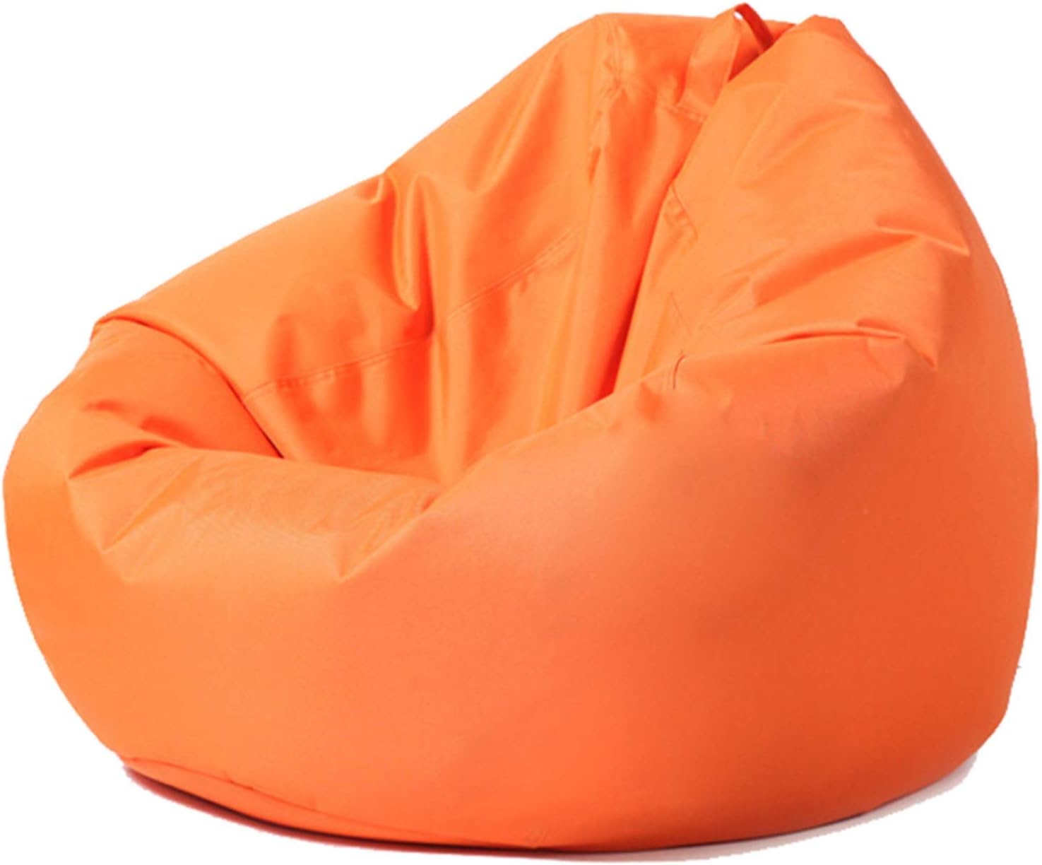 Zitzak fauteuil oranje- loungestoel zitkussen relaxkussen