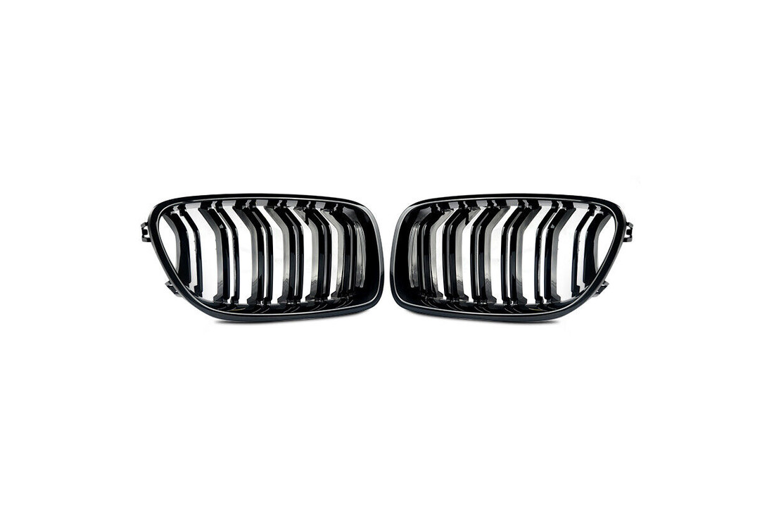 Grill geschikt voor BMW F30 / F31 10 11-18 M3 LOOK GLANZEND ZWART